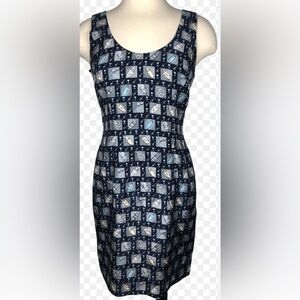 Nicole Miller 90's Deadstock Silk Martini Dress